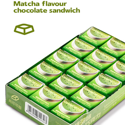 10g Matcha Jelly Sandwich Chocolate