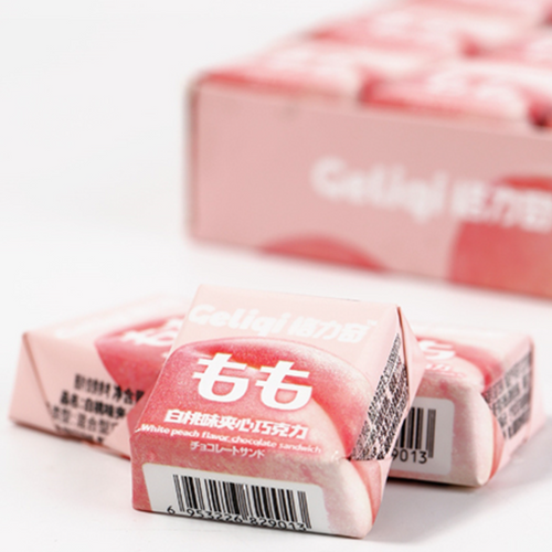 10g White Peach Flavor Jelly Chocolate