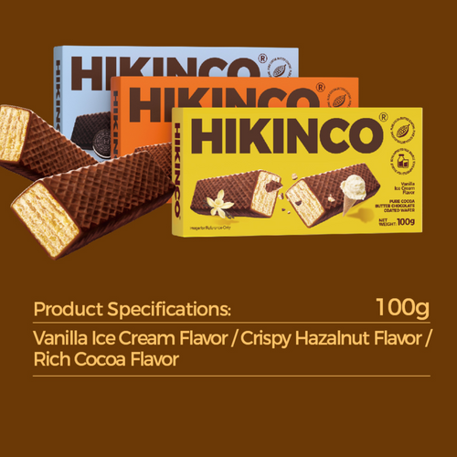 PURE COCOA BUTTER CHOCOLATE COATED WAFER