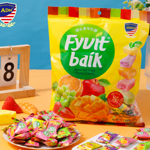 fruit flavor chewy candy