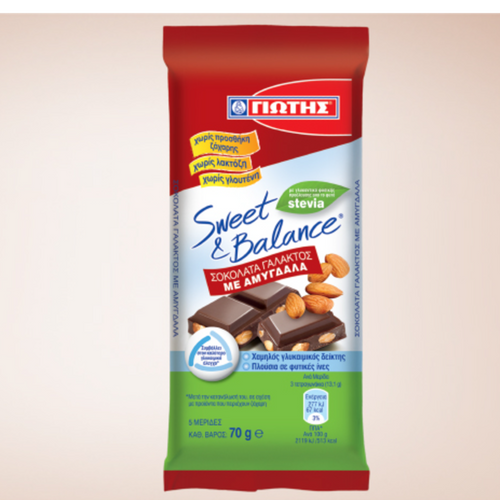 SWEET & BALANCE STEVIA ALMOND