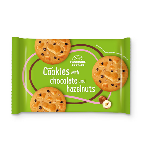 Chocolate and nut cookies