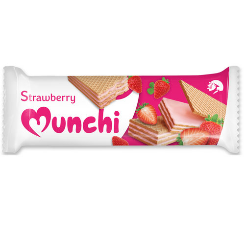 Munchi Strawberry Wafer
