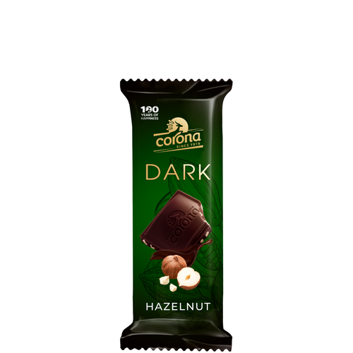 Corona Dark Hazelnut 55% Chocolate