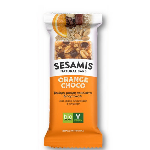 SESAMIS ORANGE CHOCO BAR