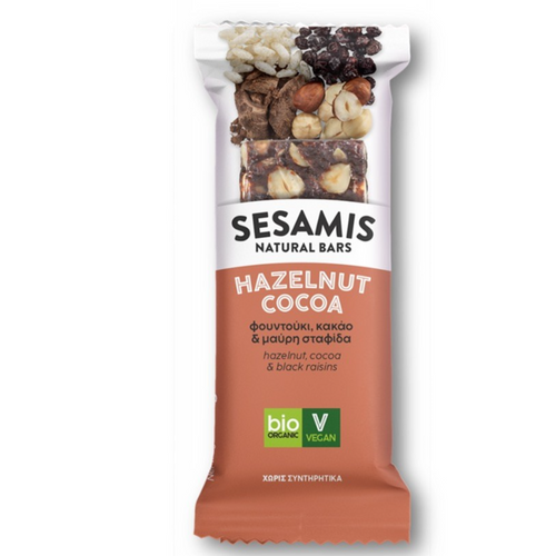 SESAMIS HAZELNUT COCOA BAR
