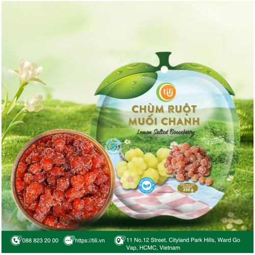 Lemon Salted Gooseberry