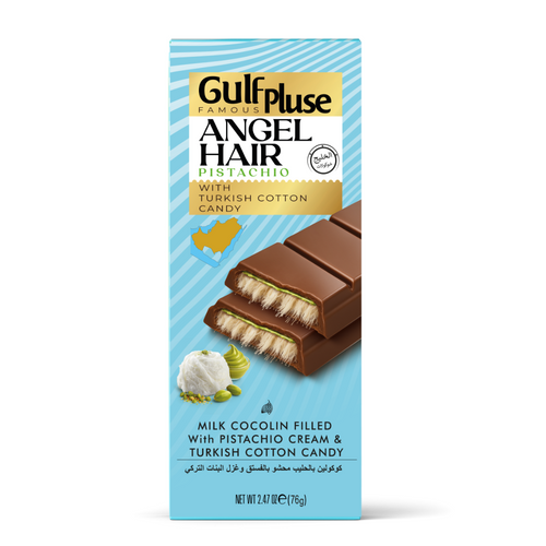 Angel Hair Fıstık Kreması ve Pişmaniye Dolgulu Ahududulu, Sütlü  ve Beyaz Aromalı Çikolata