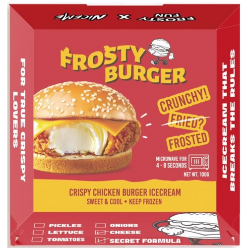 Frosty Burger Ice Cream