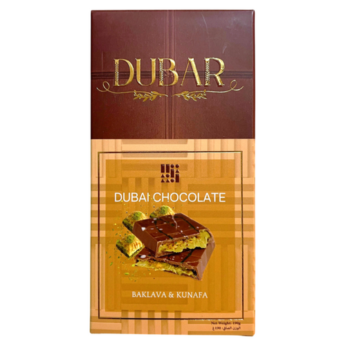 Dubar Dubai Chocolate Baklava & Kunafa - 190g