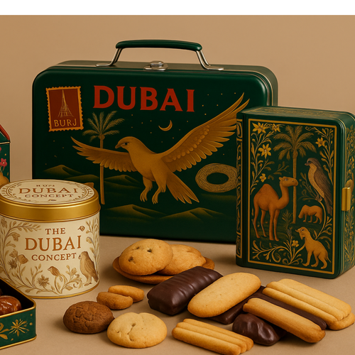 The Dubai Concept- Seasonal gifting designer Tin leaders