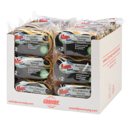 CELLULOSE KITCHEN SPONGE PREMIUM 2 PCS