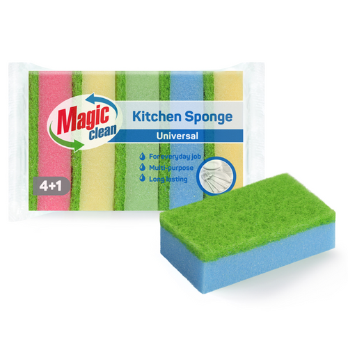 KITCHEN SPONGE 4+1 PCS.