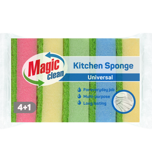 KITCHEN SPONGE 4+1 PCS.