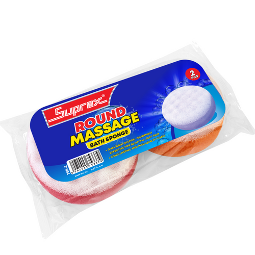 Round Massage Bath Sponge
