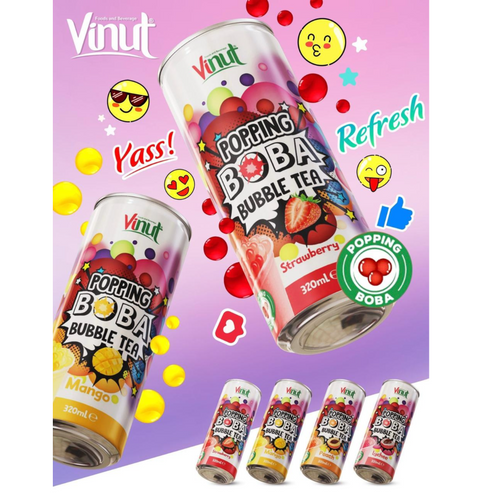 (NAM VIET GROUP) VINUT POPPING BOBA BUBBLE TEA