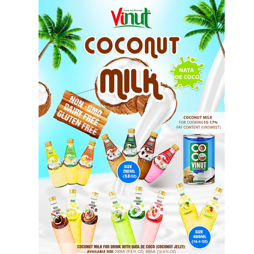 (NAM VIET GROUP) VINUT COCONUT MILK