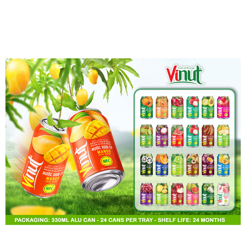 (NAM VIET GROUP) VINUT 30% Fruit Juice