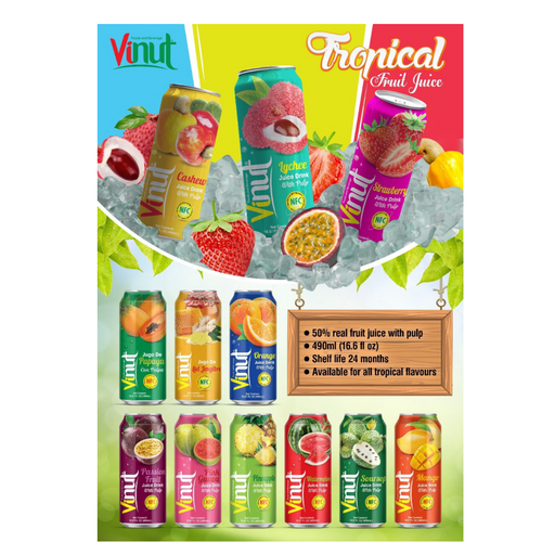 (NAM VIET GROUP) VINUT FRUIT JUICE