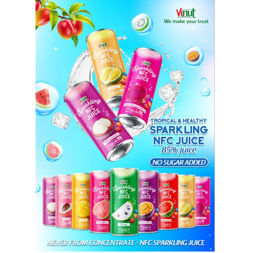 (NAM VIET GROUP) VINUT SPARKLING JUICE