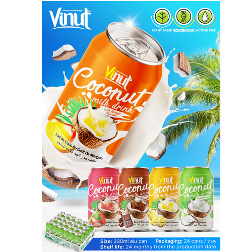 (NAM VIET GROUP) VINUT COCONUT MILK