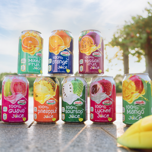 Private Label Free Sample 500ml 100% Fruit Juice Drink  NAWON Vietnam Manufacturer OEM ODM Wholesale Pricing Low MOQ HALAL
