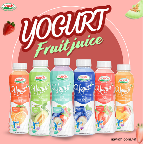 NAWON Vietnam VEGAN Cocogurt with Nata de Coco Fruit Flavor  Yogurt Drink OEM ODM Private Label HALAL KOSHER Free Sample