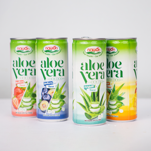 Best Quality Nawon Aloe Vera Juice with Tropical Fruit Juice Drink Canned, Bottle Soft Dink NFC Vietnam Food and Beverage Manufacturer OEM/ODM
