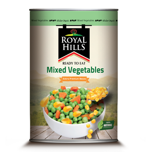 CANNED MIXED VEGETABLES