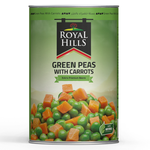 CANNED GREEN PEAS & CARROTS