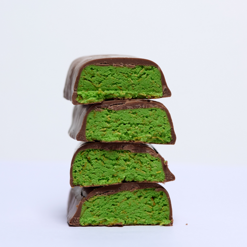 Dubai chocolate style protein bar