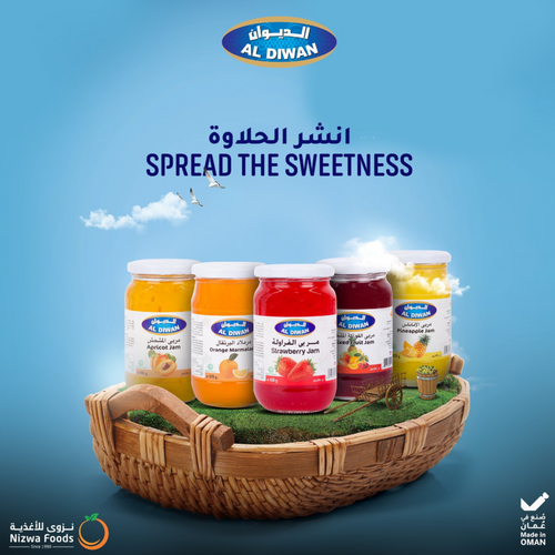 Fruit Jam in Glass Jars