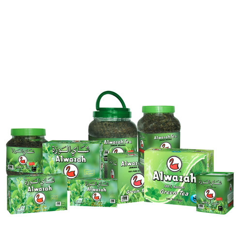 Alwazah Green Tea Range