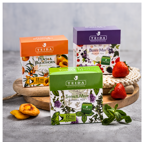 Herbal tea TEIDA™  Thyme & Mint 55 g Armenian Tea Collection