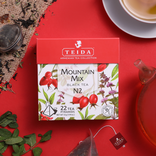 Black tea TEIDA™  Mountain Mix N2 55 g Armenian Tea Collection