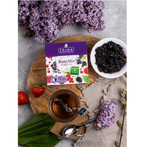 Black tea TEIDA™ Berry Mix 55 g Armenian Tea Collection