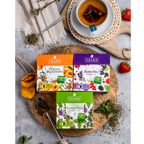 Black tea TEIDA™ Berry Mix 55 g Armenian Tea Collection