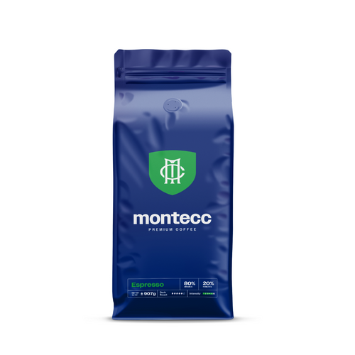 Whole coffee beans Montecc™ 907 g ESPRESSO 80% Arabica 20% Robusta