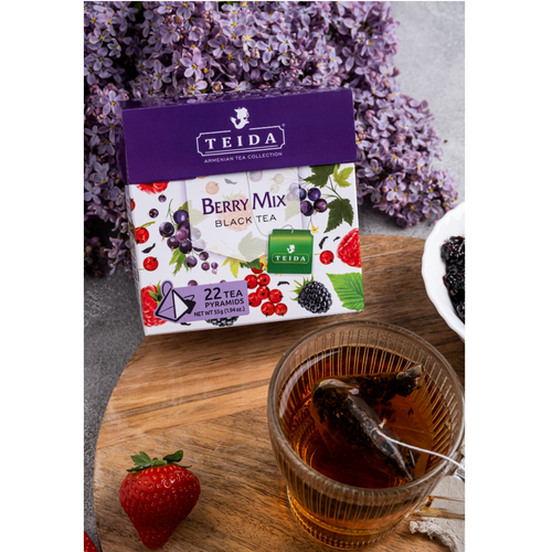 Black tea TEIDA™ Berry Mix 55 g Armenian Tea Collection