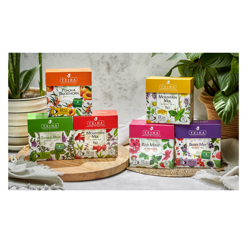 Green tea TEIDA™  Peach & Buckthorn 55 g Armenian Tea Collection
