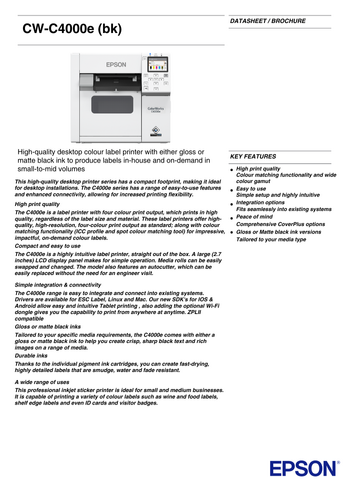 EPSON C4000E