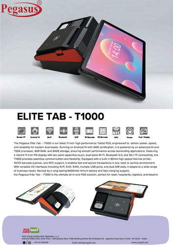 PEGASUS ELITE TAB - T1000
