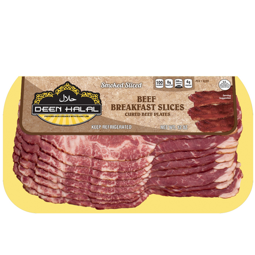Deen Halal 12oz Beef Breakfast Slices