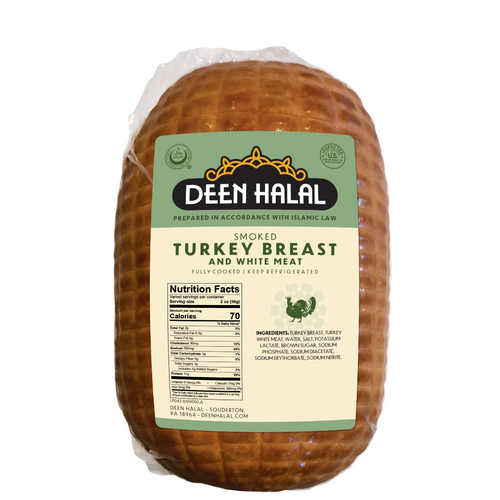 Deen Halal Smoked Turkey Breast