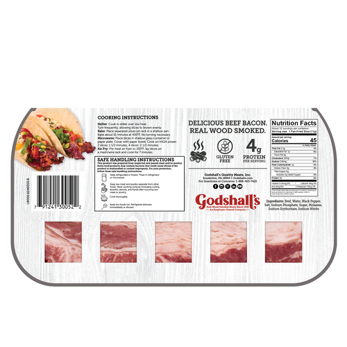 Godshall's 10oz Peppered Beef Bacon