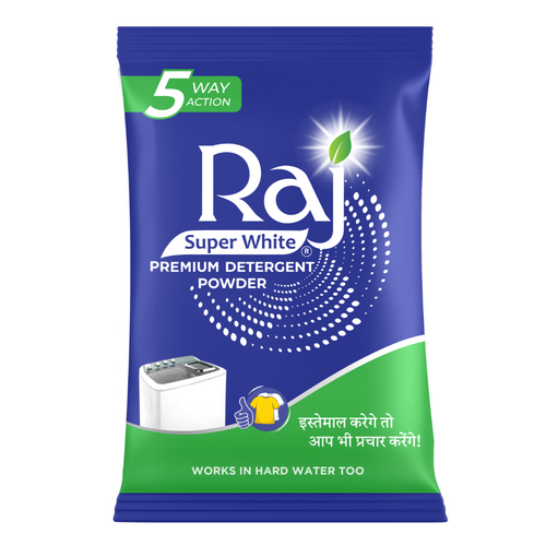 Raj Super White Detergent