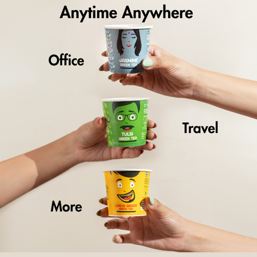 Cup-Ji Ready to Sip Tea Cups