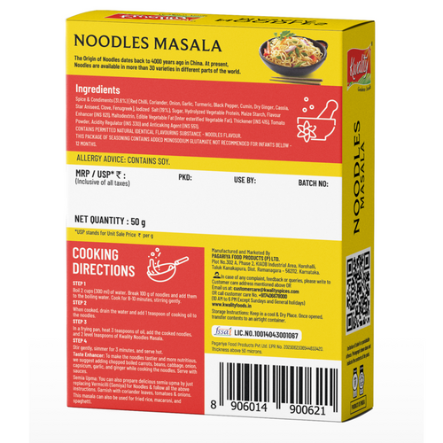 Noodle Masalas