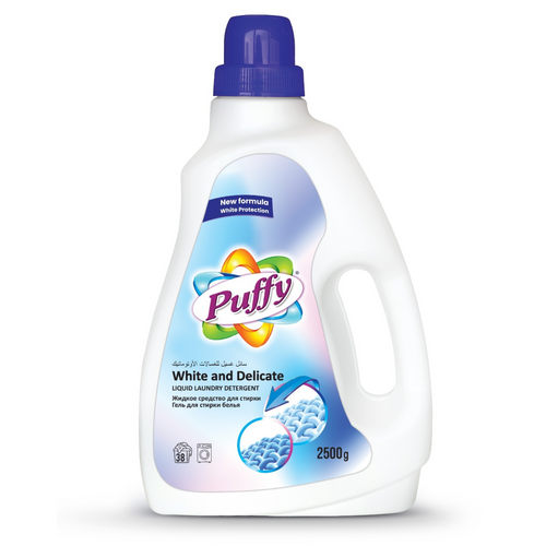 Puffy Liquid Laundry Detergent for white