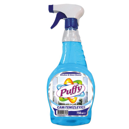 Puffy window and glass cleaner